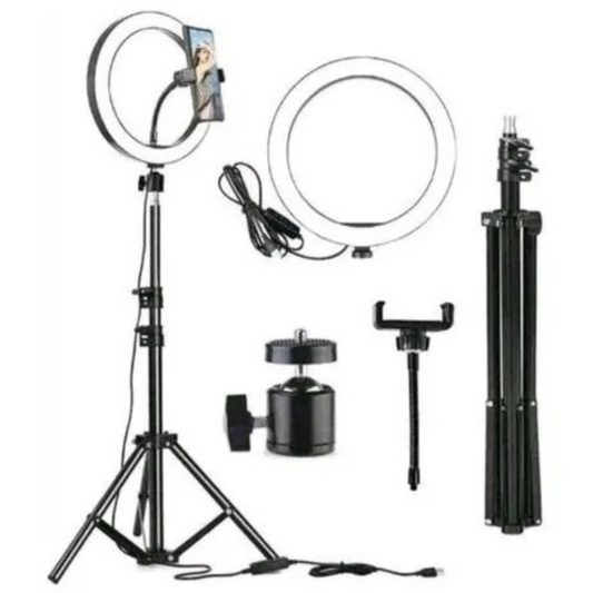 Aro de Luz LED 45 cm Trípode 2.1 M