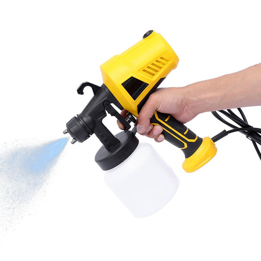 COMPRESOR DE PINTURA AMARILLO PISTOLA